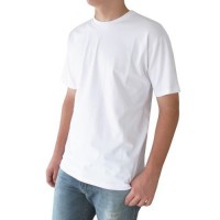 CAMISA BRANCA LISA PARA SUBLIMAÇÃO 100% POLIESTER